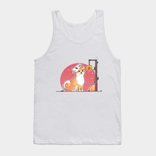 Shiba Mask Tank Top